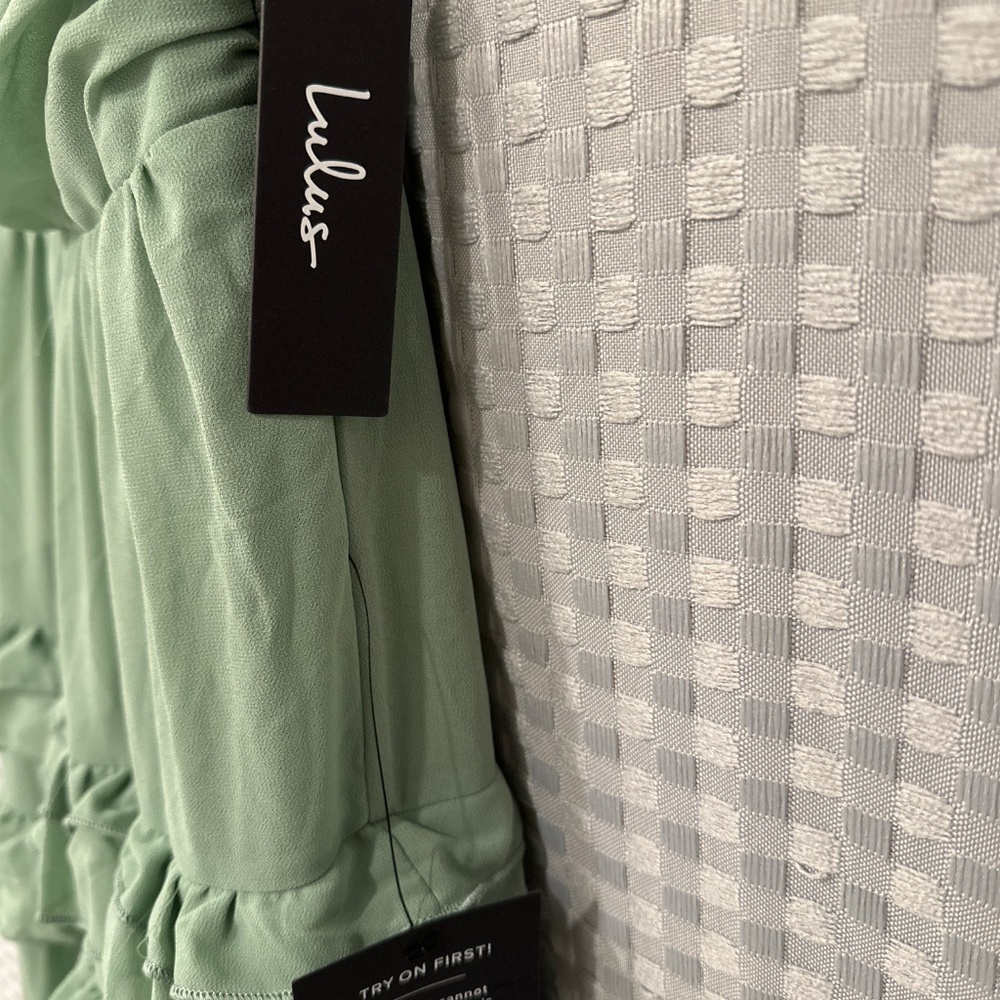 Sage Green Maxi Dress - Picture 3 of 4